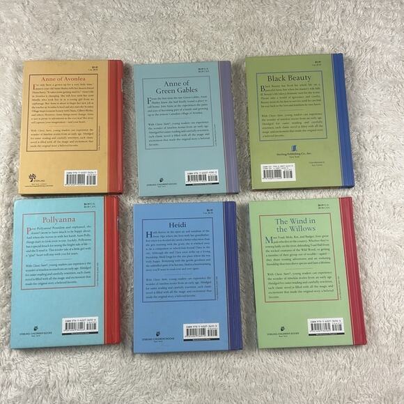 Classic Starts book lot 6 - Anne of Green Gables, Black Beauty, Pollyanna Heidi - Picture 2 of 14